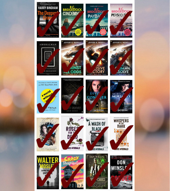 20 Books of Summer '22 Chart