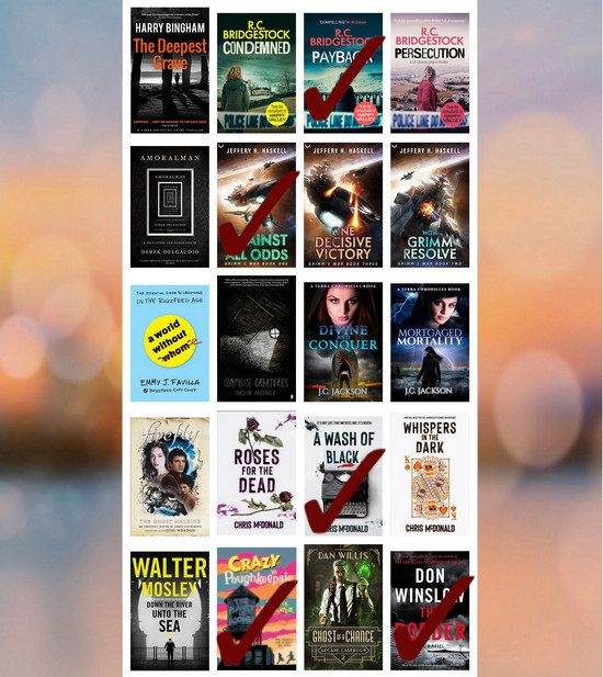 20 Books of Summer '22 Chart