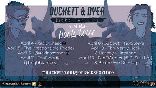 Duckett & Dyer: Dicks For Hire Tour Banner