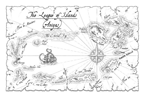 The Marauders, the Daughter, and the Dragon Map