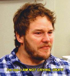 Andy Dwyer I'm not crying