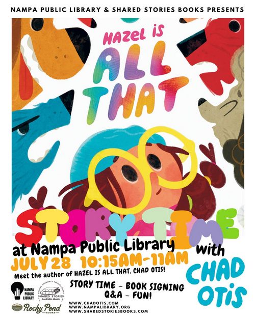 Author Story Time with Chad Otis poster
