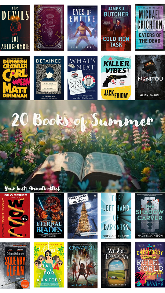 20 Books of Summer '26 Chart