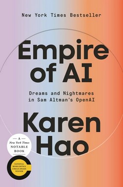 Cover of Empire of AI by Karen Hao