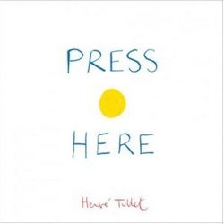 Cover of Press Here by Herve Tullet