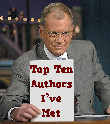 Top Ten Authors I've Met