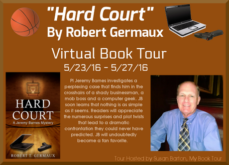 Hard Court by Robert Germaux Virtual Book Tour Banner