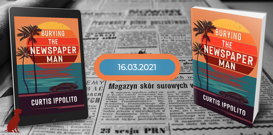 Burying the Newspaper Man Banner