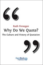 Why Do We Quote?