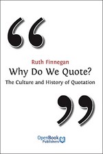 Why Do We Quote?